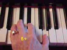 5-3-1 fingers on B-D#-G