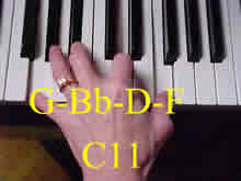 C11 = G Bb D F 