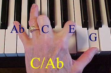 C/Ab = Ab C E G