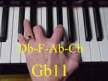 Gb11 =  Db F Ab Cb