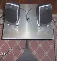 fig 4 two speakers on stand