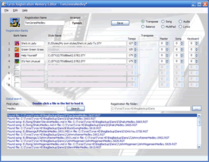 Registration Memory Editor screen shot small